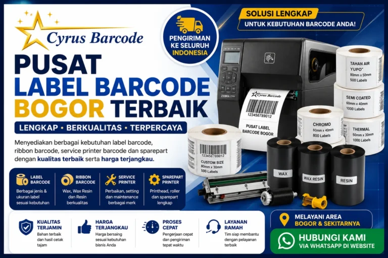 pusat label barcode bogor